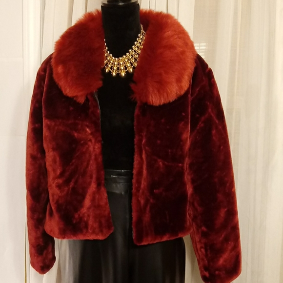 Mafusha Jackets & Blazers - Faux Fur Jacket